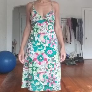 Bcbg floral sun dress